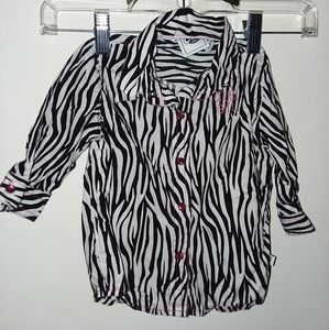 Cruel Girl 12-18mon Western shirt